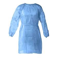 Medical Disposable Gowns| Pack of 100| Single Use Surgical Gowns- 30 GSM