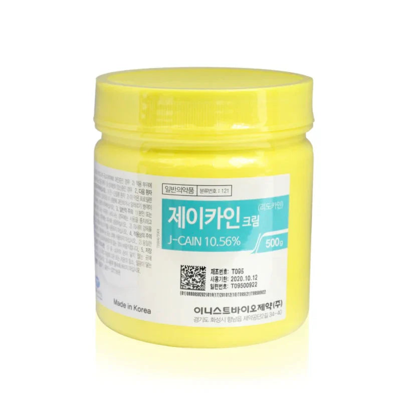J-Cain Numbing Cream 10.56% (500g)