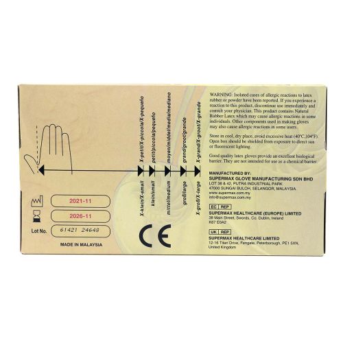 Fantastik Latex Powedered Free Gloves 100pcs