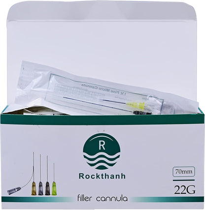 Rockthan Filler Cannula 22G 70Mm Pack Of 50 Pcs