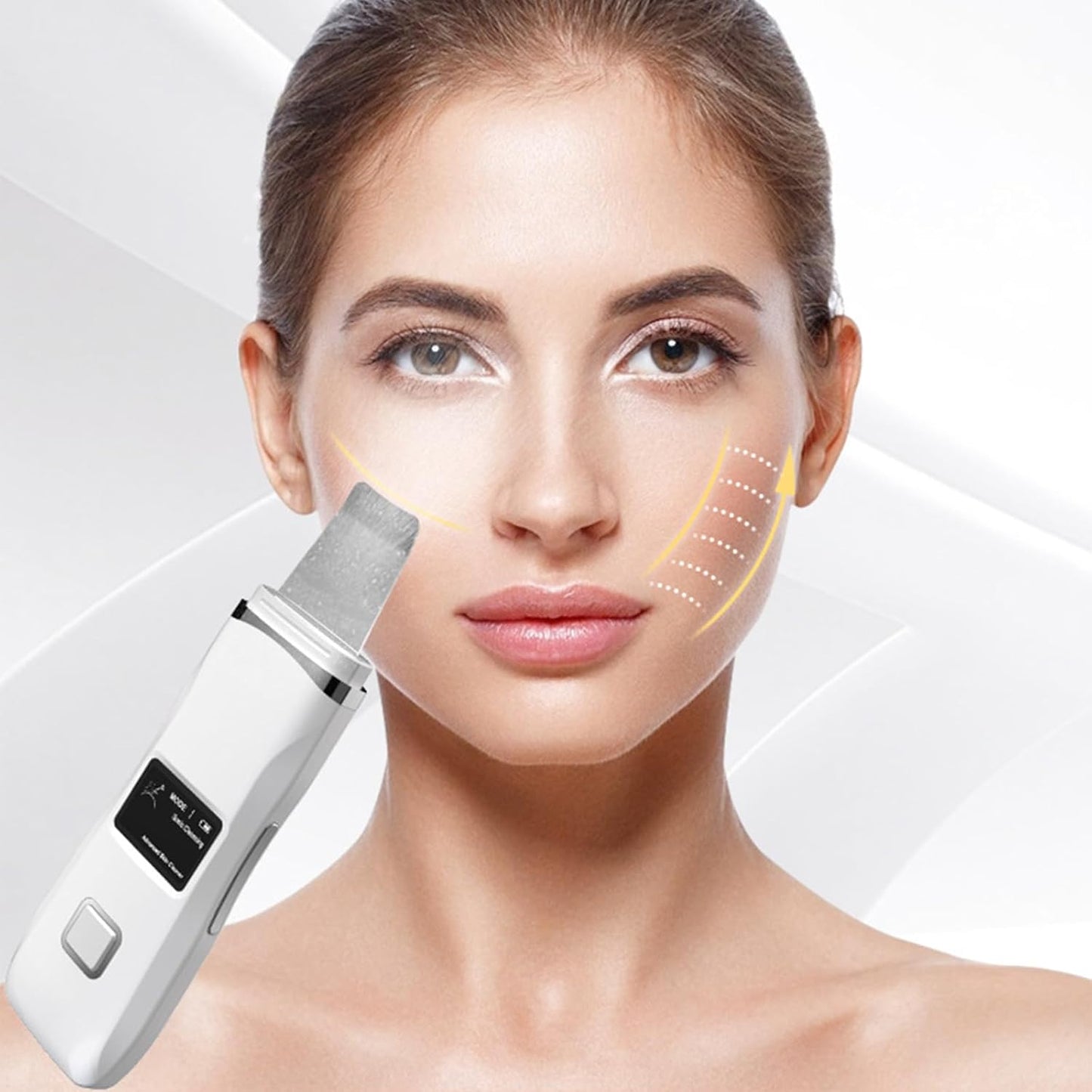 Skin Scrubber Skin Scraper Ultrasonic EMS Pore Cleaner Remover