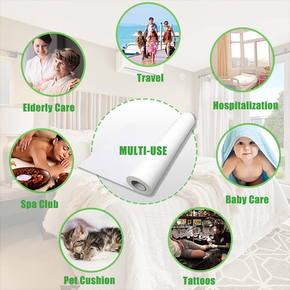 Non-Woven Disposable Spa Bed Sheet Pcs of 1 Roll - Waterproof Bed Cover