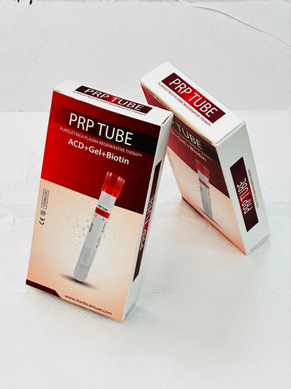 PRP Tube ACD + Gel + Biotin Kit – Advanced PRP Therapy 10ML & 12ML